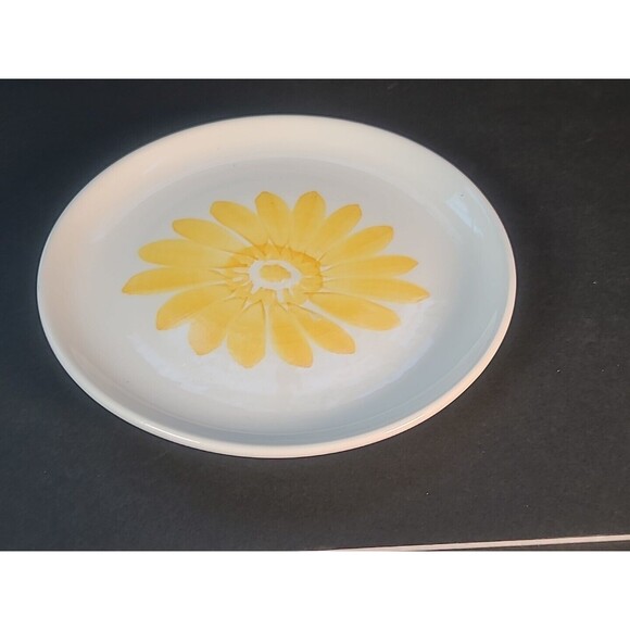 Vintage Paradox Set Of 4 Flower Dessert Plates/Salad 7" in diameter  BOHO- Italy - Picture 11 of 14